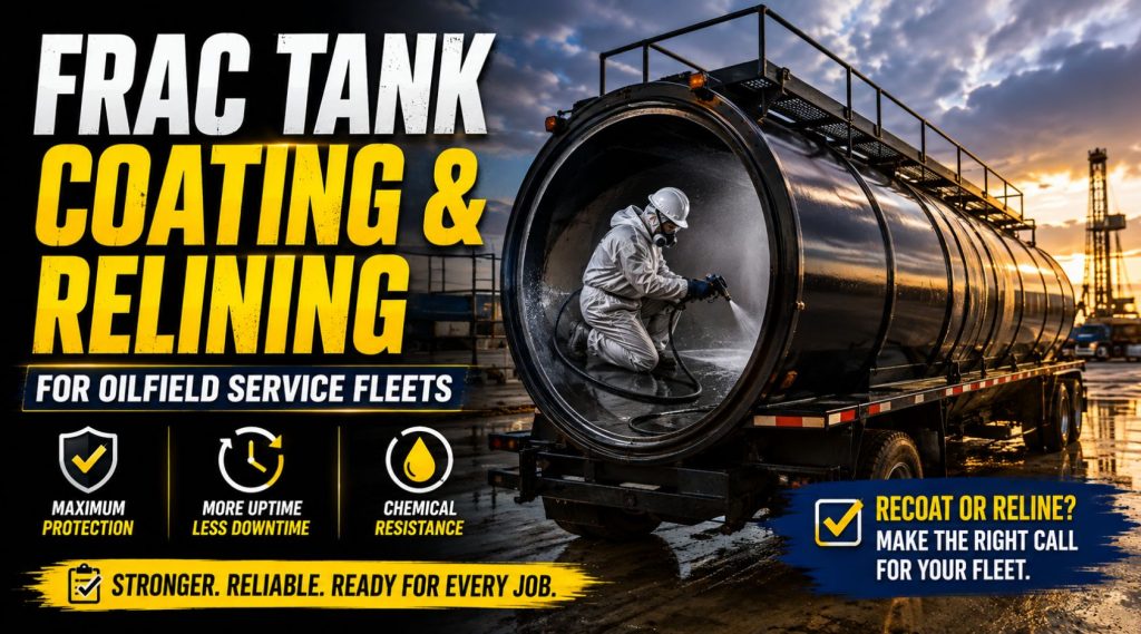 frac tank coating