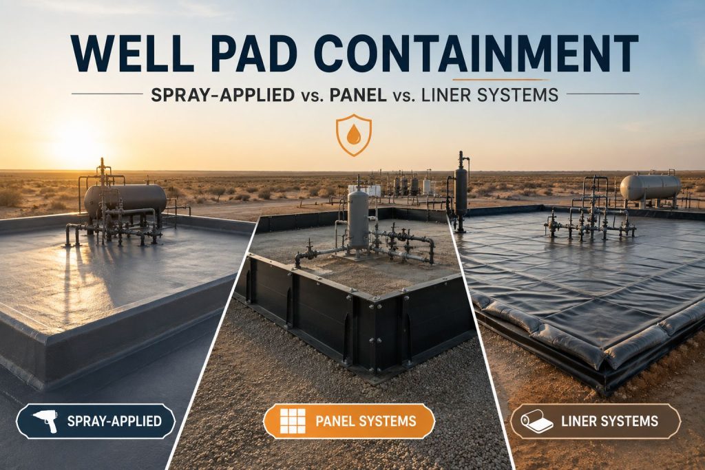 well pad containment