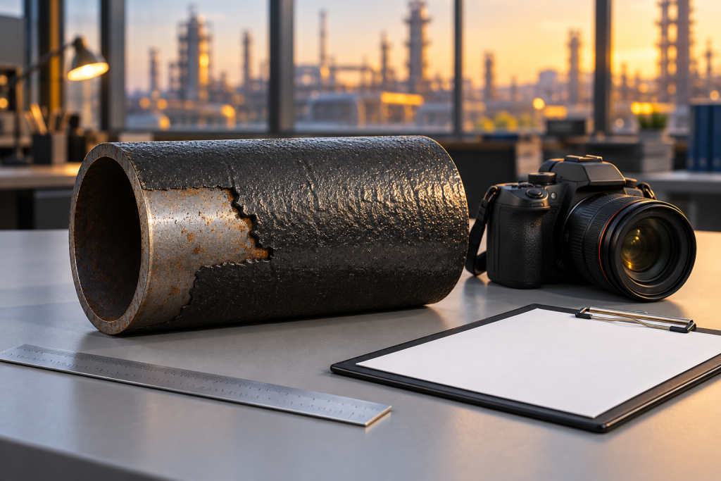 Exposed Pipeline Coating: Preserve the Condition Record Before Repairs