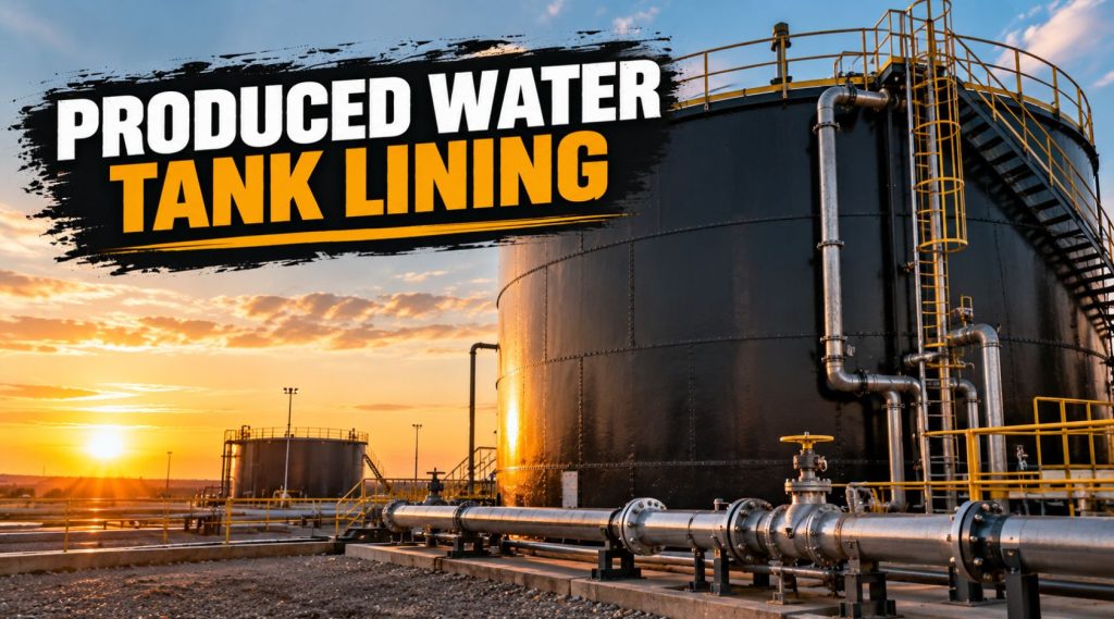 produced water tank lining